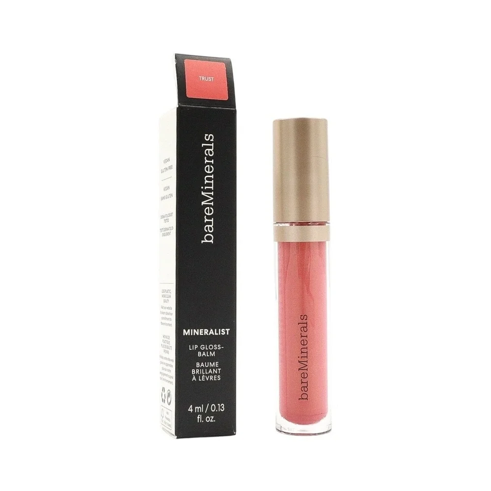 bareMinerals - Mineralist Lip Gloss-Balm - Trust - 0.13 fl. oz. / 4 ml